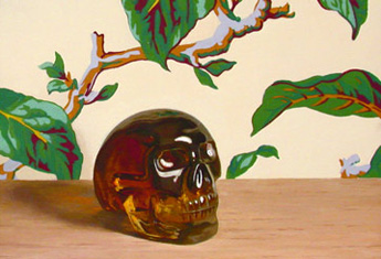 Untitled (Amber Skull)