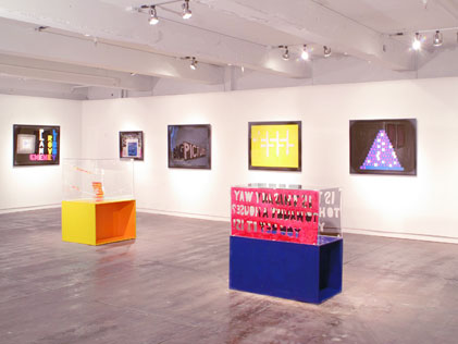 "The Police Are Here," Installation View, Fleisher/Ollman Gallery, March 2006