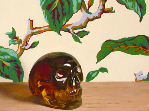 Untitled (Amber Skull)