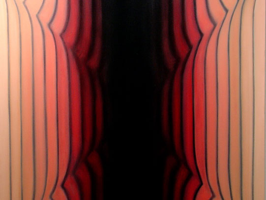 Gregory Edwards, "Nothing Feeling," 2005, Oil on Canvas, 46 x 46 inches