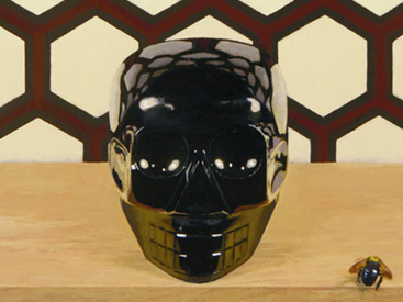 Untitled (Onyx Skull 2)