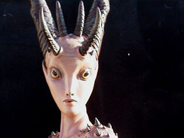 Colin Christian, "Madison Satana," Fiberglass, 7' tall, 2005