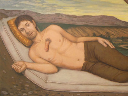 Paul Green, "Swain," 24 x 36 inches, 2006, Oil on panel