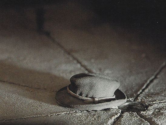 "Garage (hat)" from the series "The Nutshell Studies of Unexplained Death"